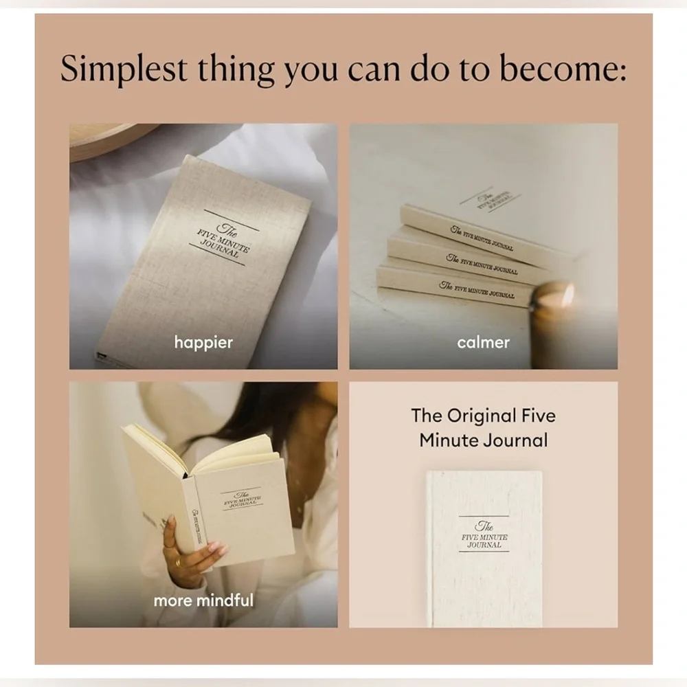NEW Intelligent Change The Five Minute Journal Daily Gratitude Mindfulness